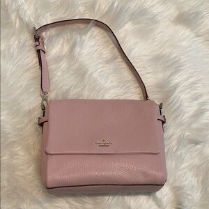 Kate Spade Pink Crossbody Bag with Adjustable Strap